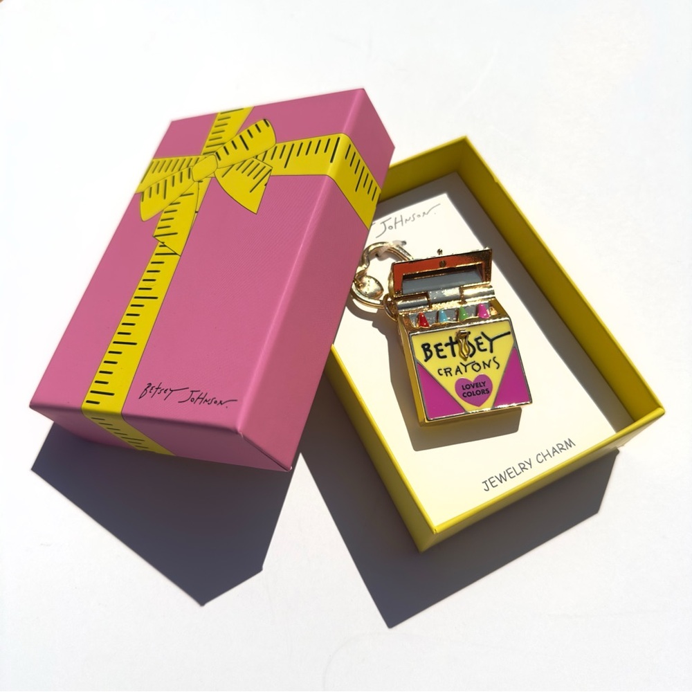 Betsey Johnson Crayon Charm - Picture 3 of 5